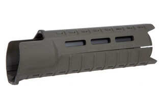 Magpul ODG Handguard for carbine length ar 15 rifles is made from polymer